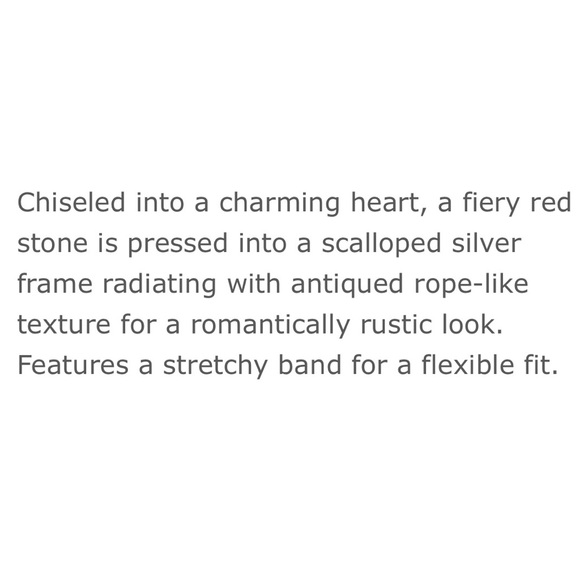 Paparazzi Heart Ring - Picture 8 of 8